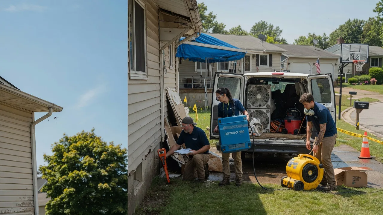 Ceiling Leak Cleanup in Elkhorn, NE near me
