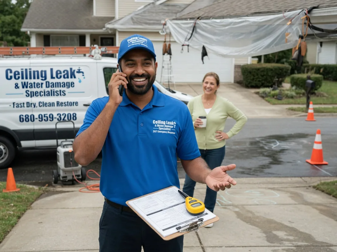 Ceiling Leak Cleanup Elkhorn, NE FAQs